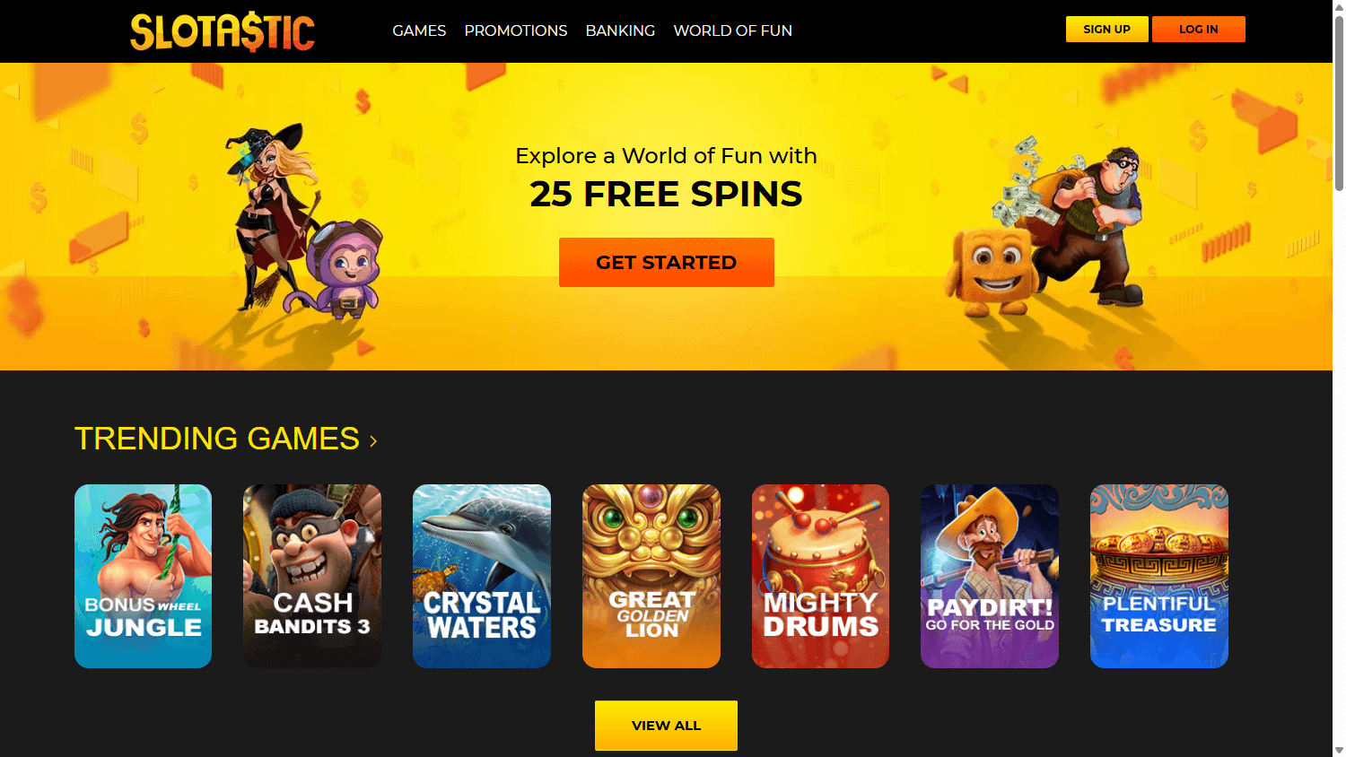 Slotastic Casino Desktop screenshot